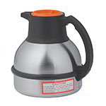 BUNN-O-Matic 36252.0001 Thermal Carafe, 1.85 Liters, S/S Liner, Orange Lid