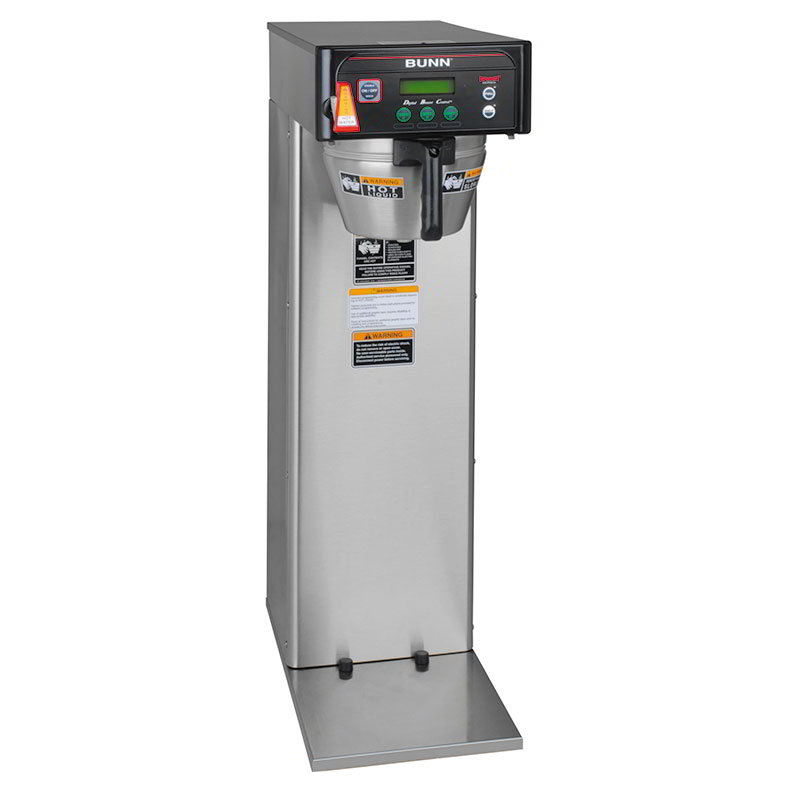 BUNN-O-Matic 36600.0005 Tall Automatic Coffee Brewer w/ 3-Brew Buttons & Digital Display