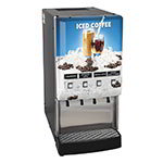 BUNN-O-Matic 37300.0020 4-Flavor Cold Beverage System, Water Dispense, Iced Coffee, 120 V