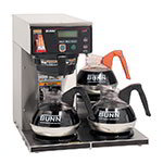 BUNN-O-Matic 38700.0003 3 Lower Warmer Coffee Brewer, Hot Water Faucet, LCD Display, 120-240 V