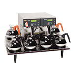 BUNN-O-Matic 38700.0015 AXIOM Twin Automatic Coffee Brewer, 6 Lower Warmers, 120/208-240 V