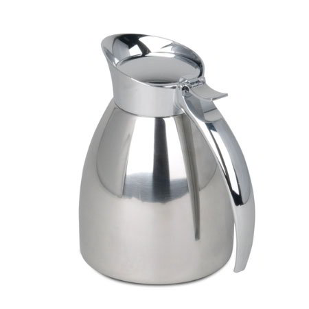BUNN-O-Matic 40400.0001 10.1 oz Vacuum Insulated Pitcher, Holds Hot Or Cold Liquids, Stainless