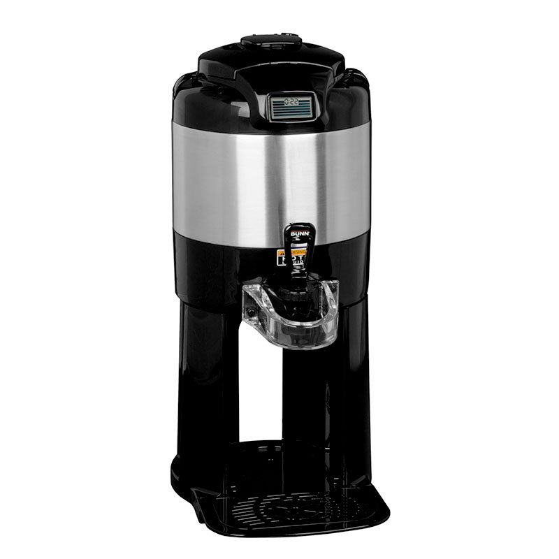 BUNN-O-Matic 427000000 1-gal Server, Mechanical Sight Gauge w/ Base & Brew-Thru Lid, Stainless Finish