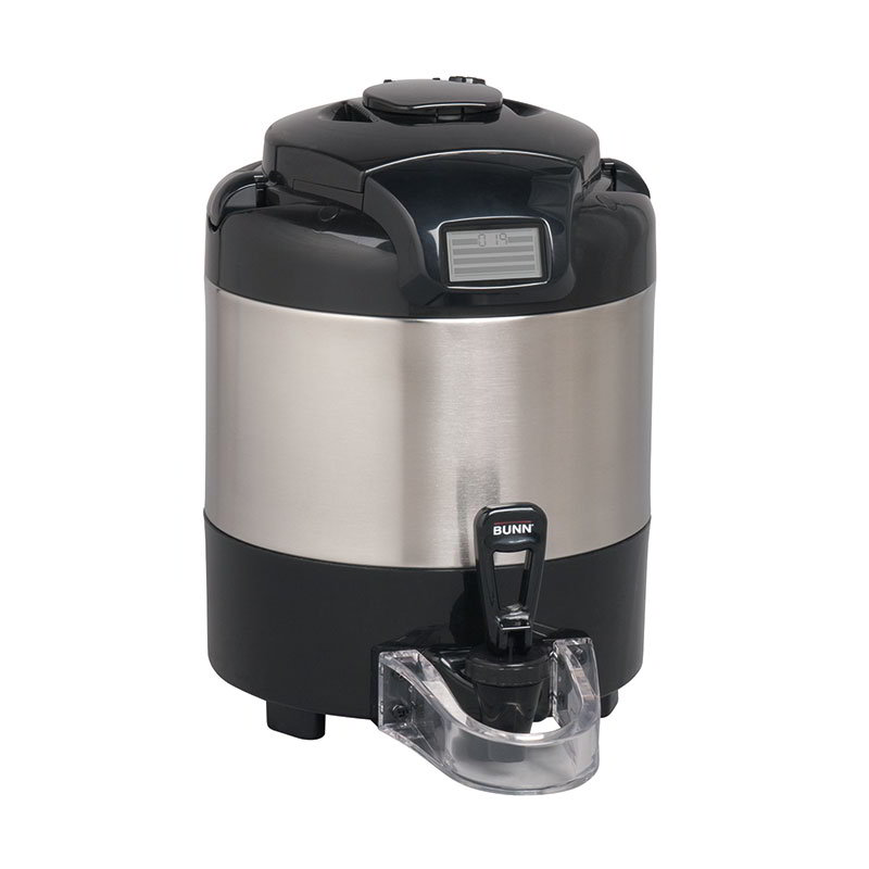 BUNN-O-Matic 42700.0052 Coffee Server w/ Digital Sight Gauge, 4-hr Count Down Timer, Stainless