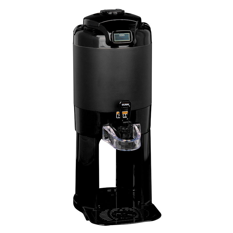 BUNN-O-Matic 42750.0010 Coffee Server, Digital Sight Gauge w/ Base, 4-hr Count Up Timer, Stainless