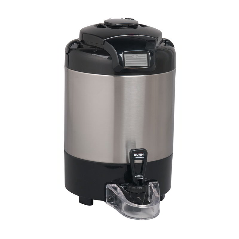 BUNN-O-Matic 42750.0050 Coffee Server w/ 1.5-gal Sight Gauge & Brew-Through Lid, Stainless