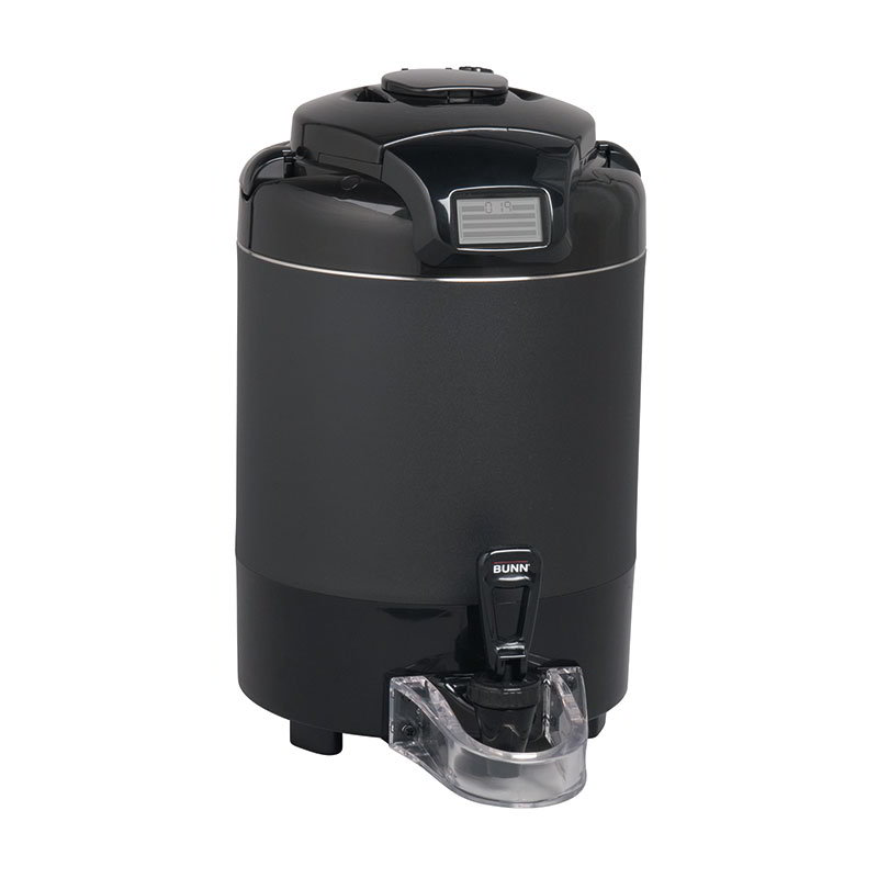 BUNN-O-Matic 42750.0051 Coffee Server w/ 1.5-gal Sight Gauge & Brew-Through Lid, Black