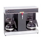 BUNN-O-Matic 07400.0005 Automatic Coffee Brewer w/ 3.8-gal/hr Capacity & 2-Lower Warmers, Black Decor