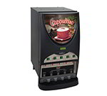 BUNN-O-Matic 38100.0010 Dispenser w/ (5) 8-lb Hoppers & 4.5-gal in 1-hr, Coffee Display, Silver Finish