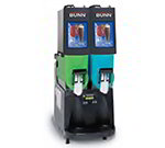 BUNN-O-Matic 34000.0504 Frozen Drink Machine, (2) 2-gal Hoppers & Touchpad Display, Stainless, Black