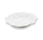 Carlisle 034502 Leaf Plate, 6 in, SAN, Dishwasher Safe, White