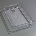 Carlisle 1020007 Full Size Food Storage Container, 2.5-in Deep, Polycarbonate, Clear