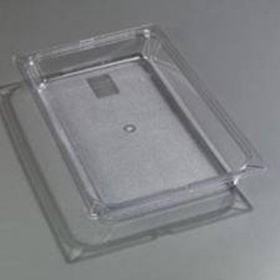 Carlisle 1020007 Full Size Food Storage Container, 2.5-in Deep, Polycarbonate, Clear