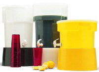 Carlisle 221004 Beverage Dispenser Only, No Base, 5 Gal, Yellow