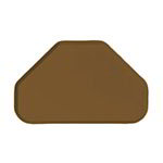 Carlisle 2214FG97005 Trapezoid Cafeteria Tray - 22x14