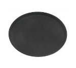 Carlisle 2500GR076 Griptite Rubber Lined Oval Tray, 19 x 25-in, Tan