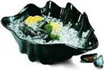 Carlisle 33903 Clam Shell - 12 oz. - Black