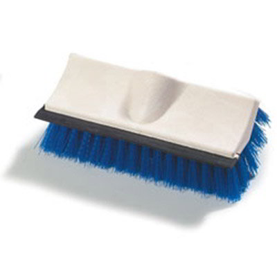Carlisle 3621942214 10" Flo-Thru Brush - Poly, Blue