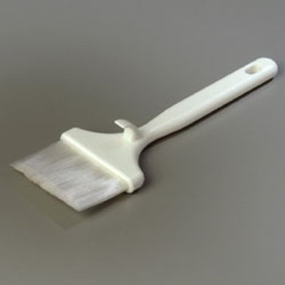 Carlisle 36272300 3" Nylon Bristle Food Prep Brush - White