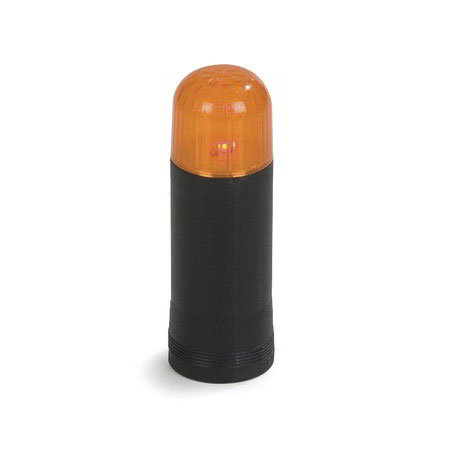 Carlisle 36949-04 5-3/4" Flashing Hazard Light - Polypropylene, Yellow