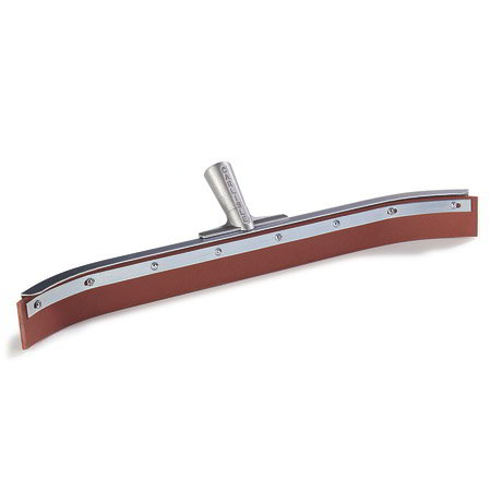 Carlisle 4007800 24-in Floor Squeegee Head w/ Curved Steel & Red Rubber