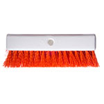 Carlisle 40423-24 Sparta Spectrum Hi-Lo Floor Scrub Brush, 10-in, Orange