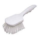 Carlisle 4054200 Sparta Hercules Kitchen Brush, 8 in Handle, Stiff Nylon Bristles