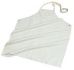 Carlisle 4069000 Wrap Around Apron, White Vinyl