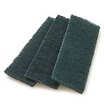 Carlisle 4072908PK Meat Slicer Scrub Pad - Green