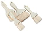Carlisle 4079200 Flat Pastry Brush w/ Plastic Handle & Boar Bristles, 3-in Width