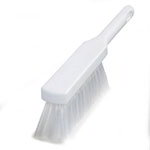 Carlisle 4137202 13-in Counter Brush w/ Plastic Handle & White DuoSet Bristles