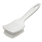 Carlisle 4139602 Multi Purpose Utility Brush, 8.5-in Plastic Block & White Bristles