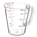 Carlisle 4314307 32-oz Polycarbonate Measuring Cup, Clear