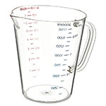 Carlisle 4314407 64-oz Polycarbonate Measuring Cup, Clear