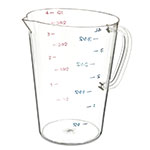 Carlisle 4314507 128-oz Polycarbonate Measuring Cup, Clear