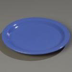Carlisle 4350342 Dallas Ware Salad Plate, 7-1/4 in, Melamine, NSF, Bone