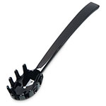 Carlisle 435503 9.5-in Buffet Past Fork w/ Perforated Bowl, Poly, Black