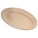 Carlisle 4356325 Dallas Ware Oval Platter - 9-1/4x6-1/4