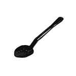 Carlisle 442103 Polycarbonate Serving Spoon, 13 in, Perforated, Black, NSF
