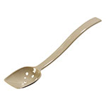 Carlisle 447106 Salad Buffet Spoon, 3/4 oz., 10 in, Slotted, Polycarbonate, Beige