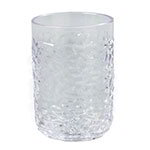 Carlisle 550507 5-oz Pebble Optic Tumbler, Clear SAN