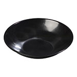 Carlisle 575B03 Salad Bowl, 6 in, 13 oz., Melamine, Black, NSF