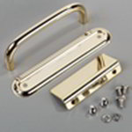 Carlisle 609576H Rectangular Roll-Top Chafer Handle - Stainless
