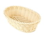 Carlisle 6551-06 Medium Oval Woven Basket, Oatmeal