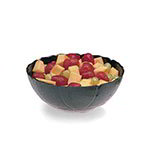Carlisle 690903 Petal Mist Bowl - 9 in - 2.4 qt - Black