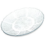 Carlisle 695407 Petal Mist Dessert Plate - 7.5 in - Clear