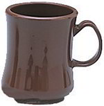 Carlisle 810401 Coffee Mug - 8 oz. - Brown