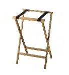 Carlisle C3620W11 Tray Stand, 30 in, Rubber Grips, Walnut Finish