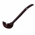Carlisle 029502 1-oz Oval Ranch Ladle - Poly, Brown