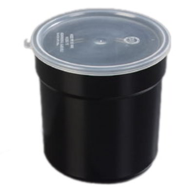 Carlisle 037203 2.7-qt Supreme Crock w/ Lid, SAN, NSF, Black